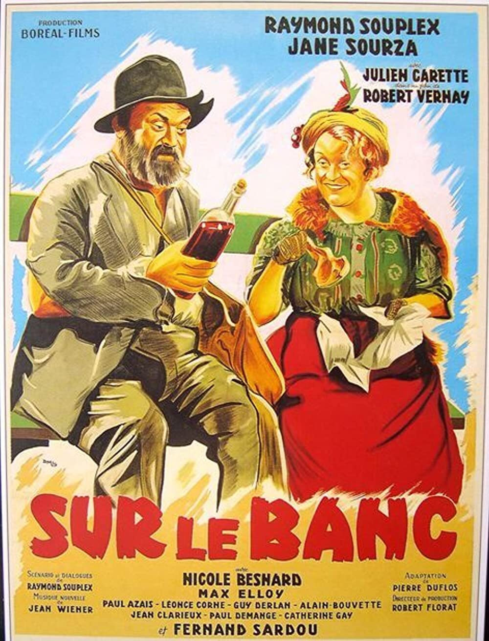 On the Bench (1954) poster