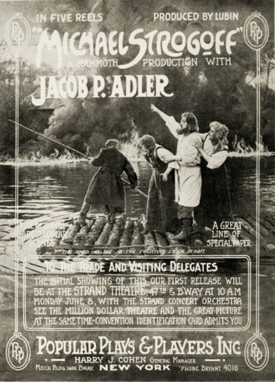 Michael Strogoff (1914) poster