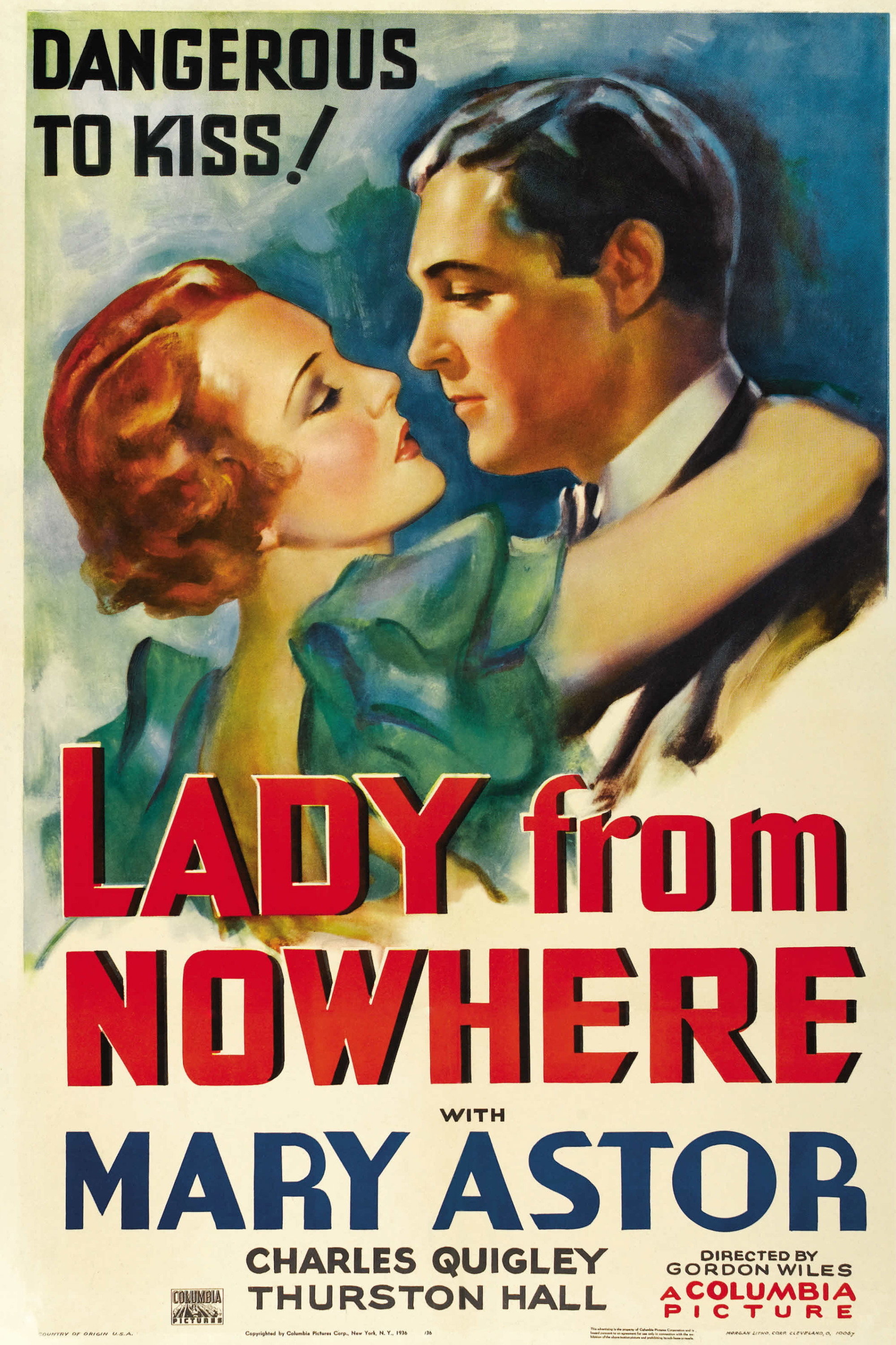 Lady from Nowhere (1936) poster