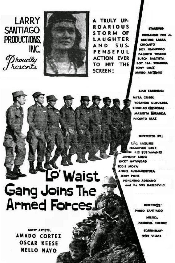 Lo' Waist Gang Joins the Army (1960) poster