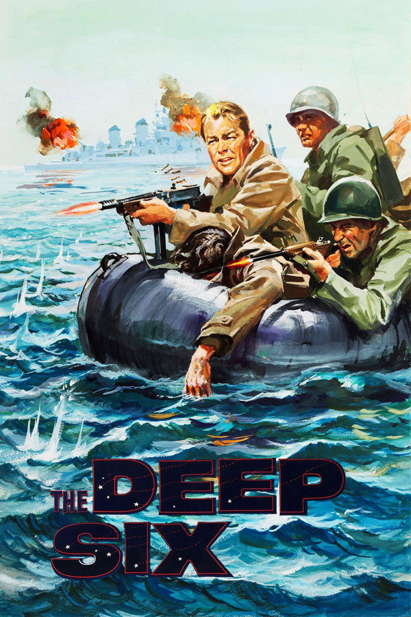 The Deep Six (1958) poster
