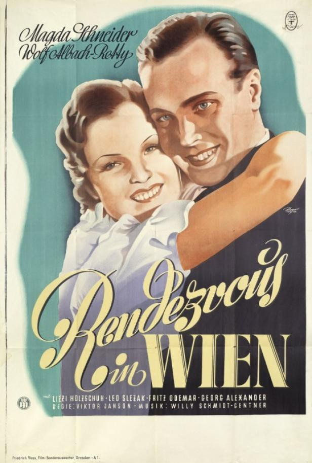 Rendezvous in Wien (1936) poster