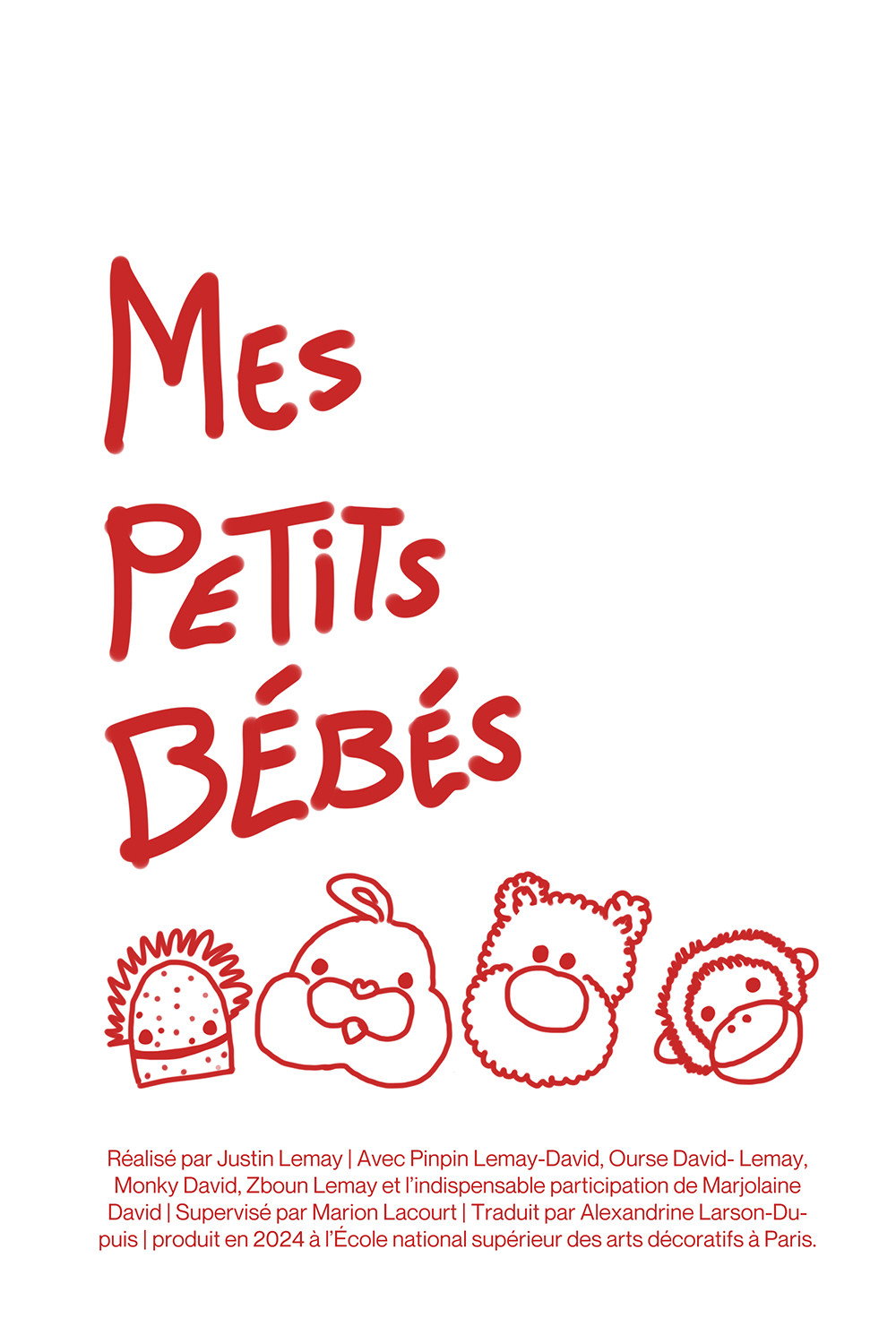 Mes petits bébés (2026) poster