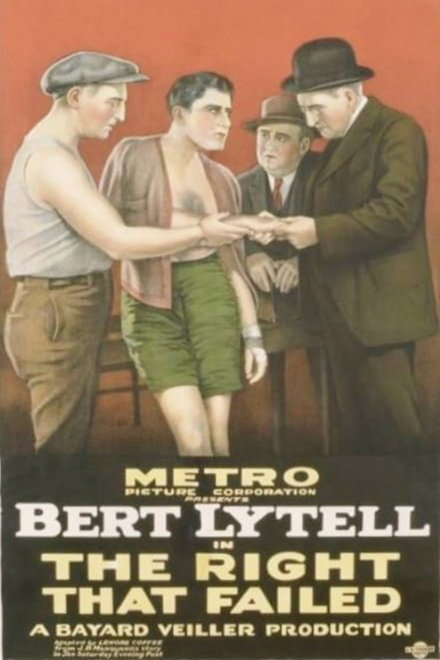 The Right That Failed (1922) poster