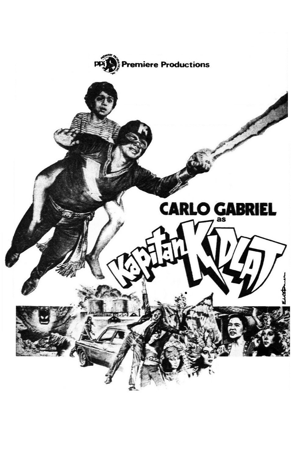 Kapitan Kidlat (1981) poster