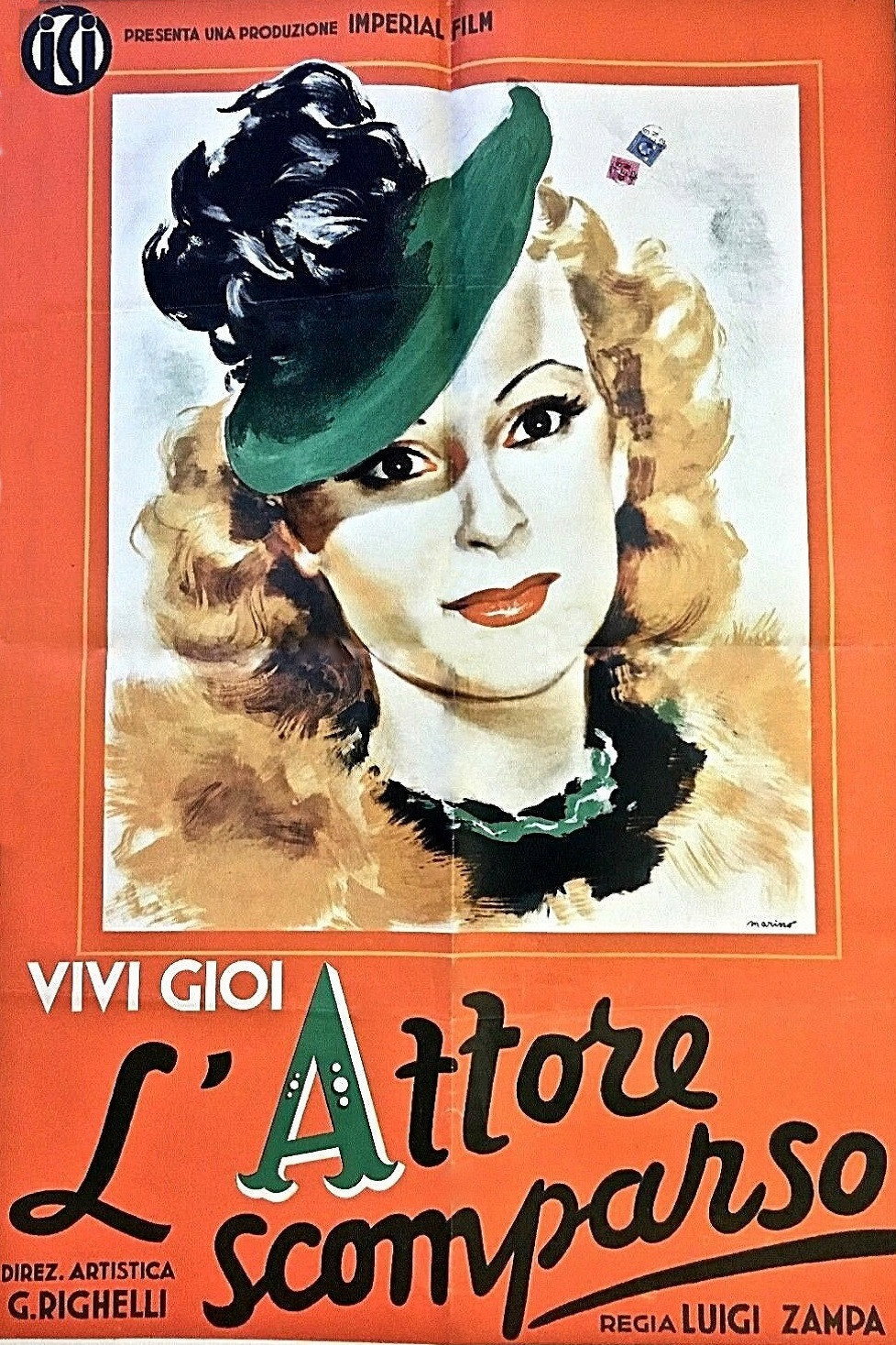 L'attore scomparso (1941) poster