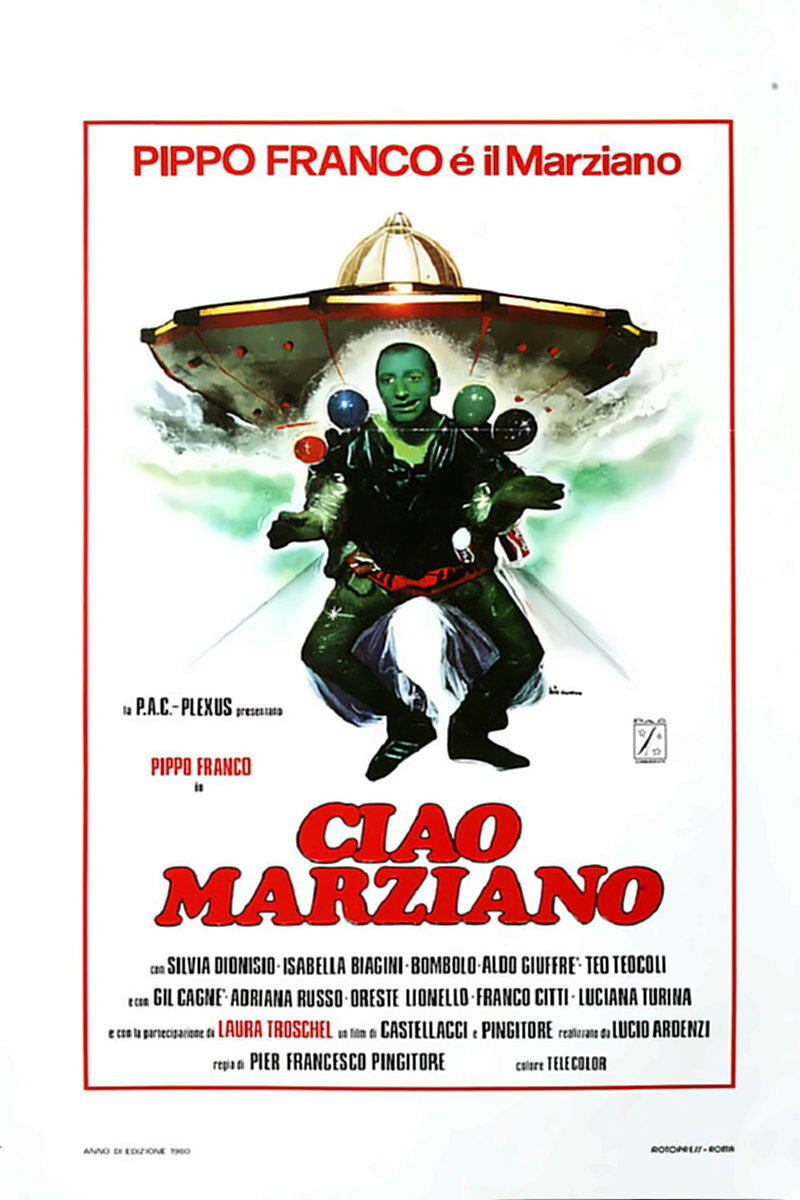 Ciao marziano (1980) poster