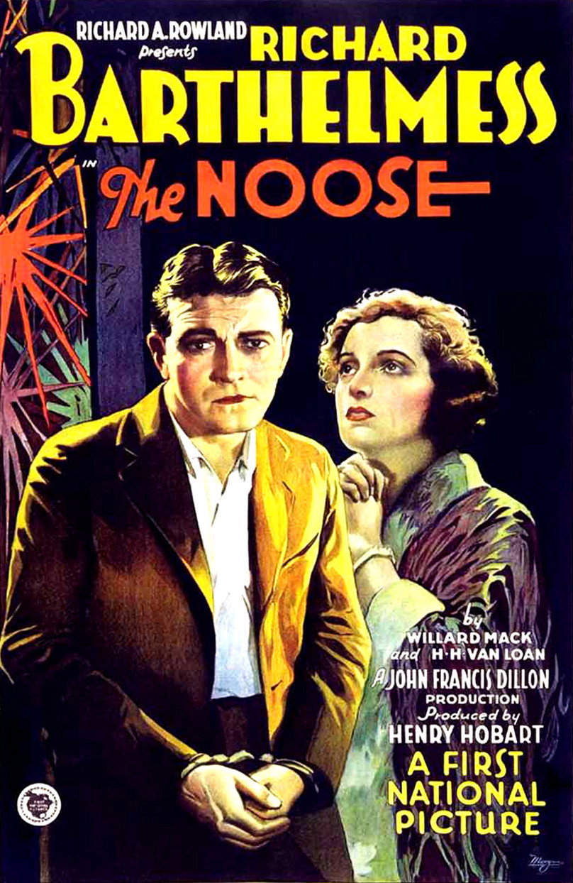 The Noose (1928) poster
