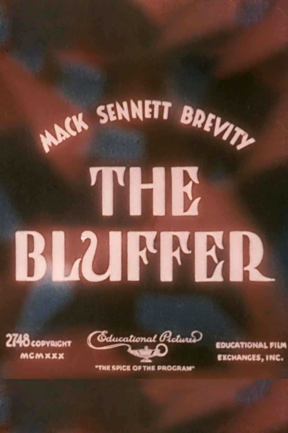 The Bluffer (1930) poster