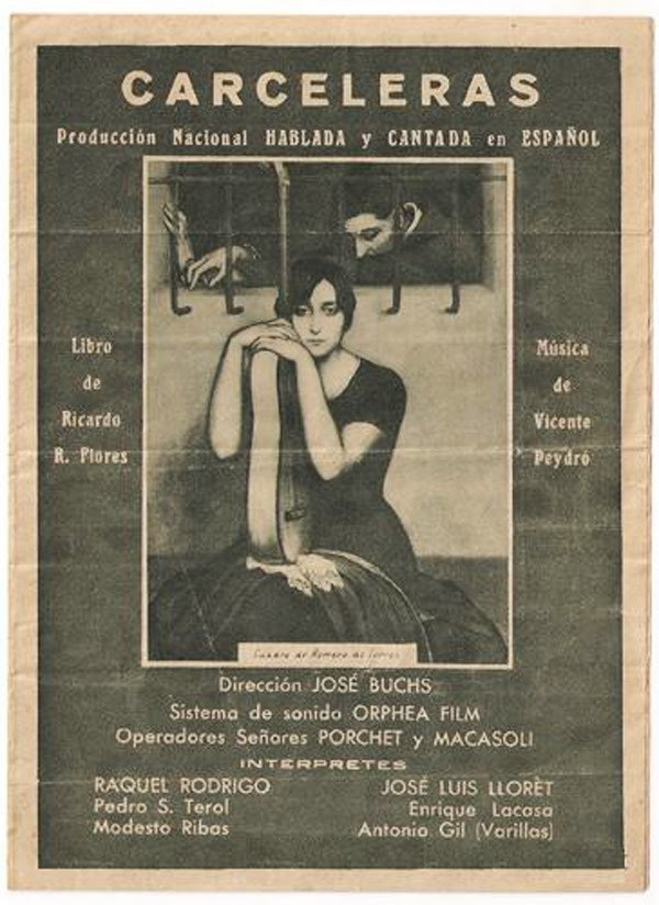 Carceleras (1922) poster