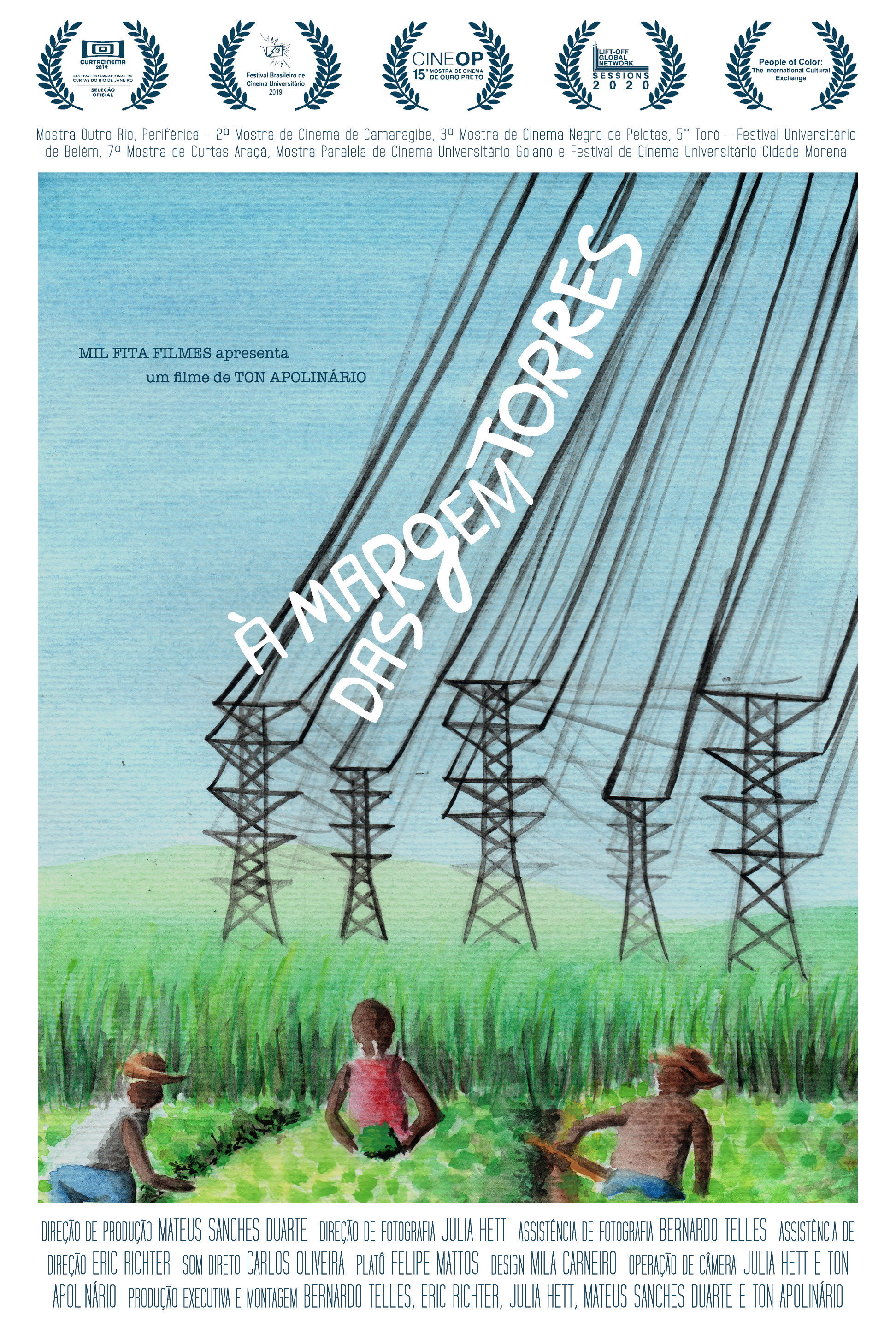 Adrift by the Towers (2019) poster