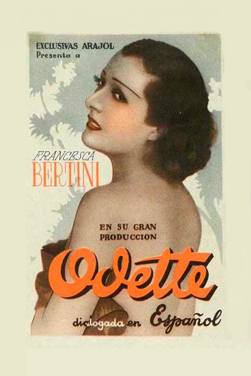 Odette (1935) poster