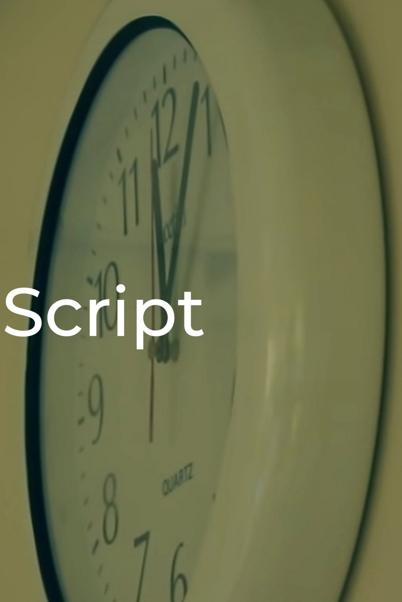 Script (2017) poster