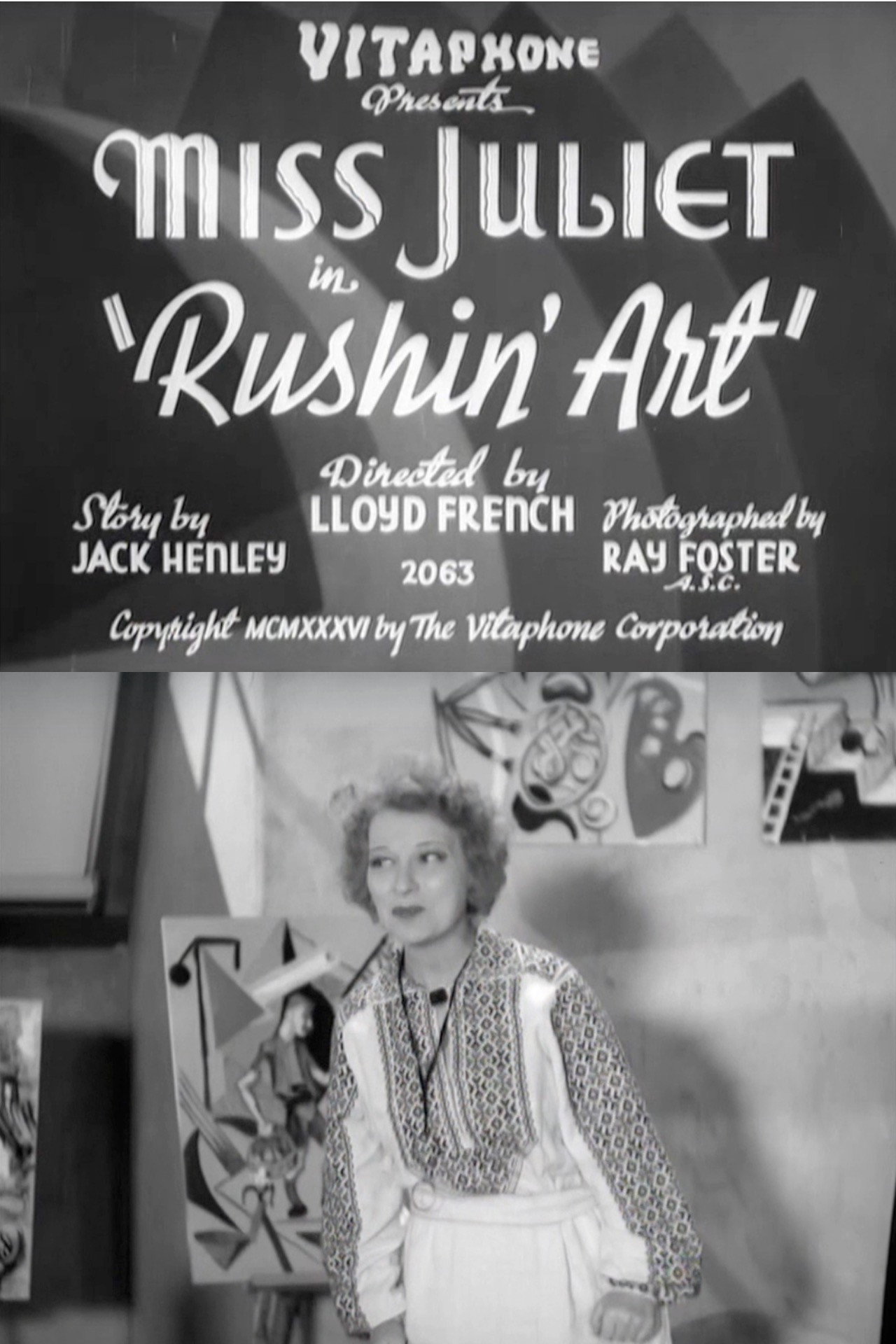 Rushin' Art (1936) poster
