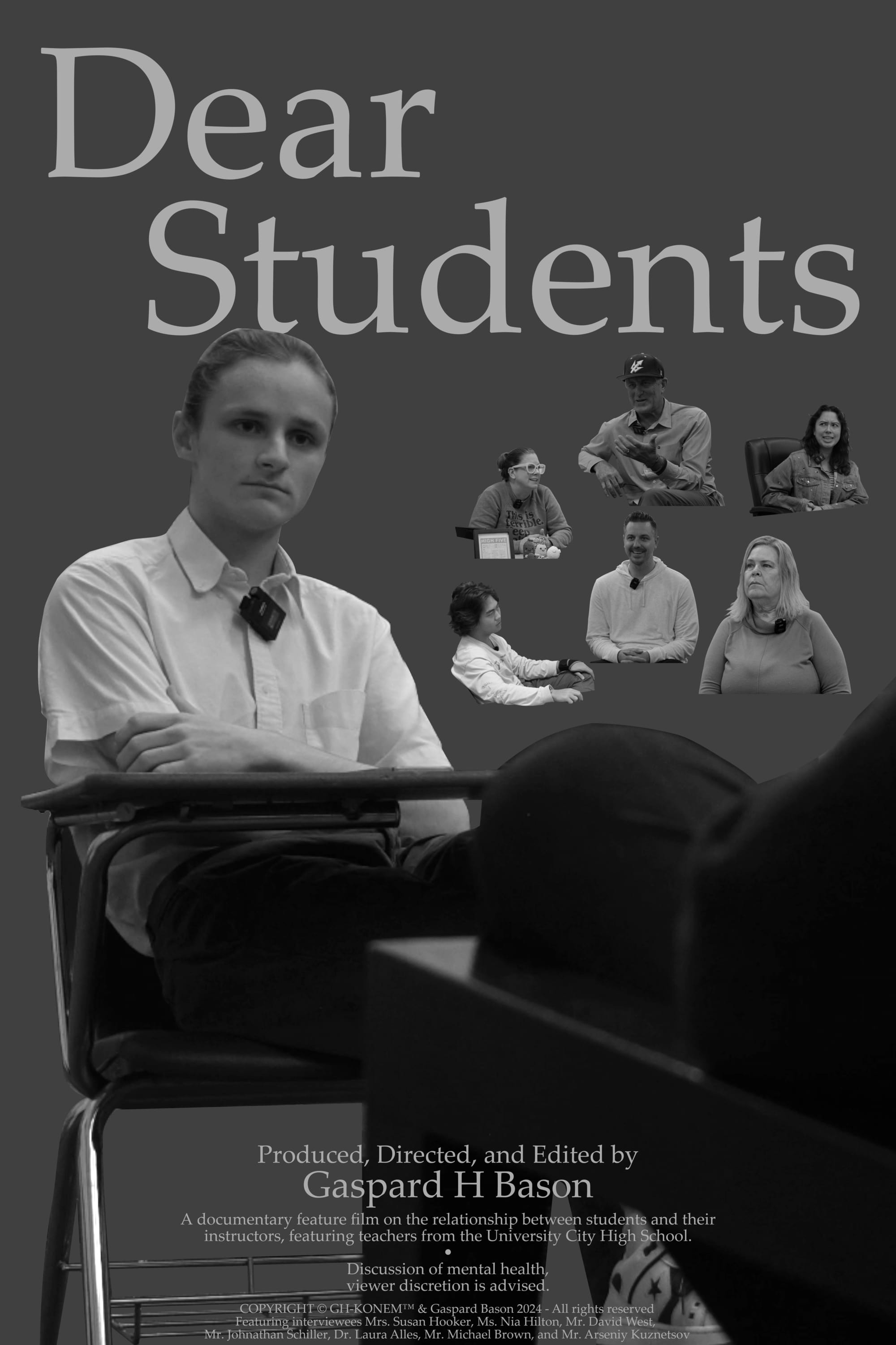 Dear Students (2024) poster