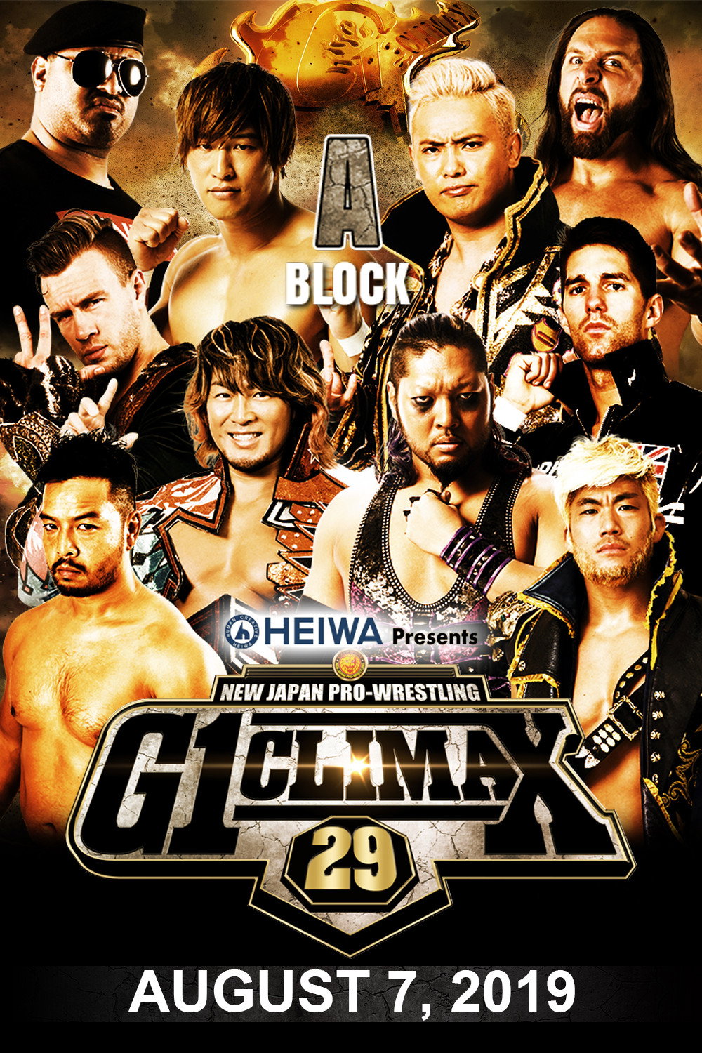 NJPW G1 Climax 29: Day 15 (2019) poster