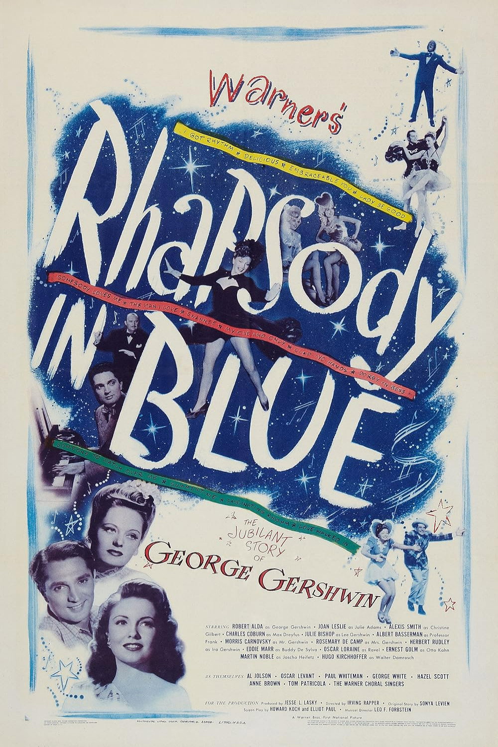 Rhapsody in Blue (1945) poster