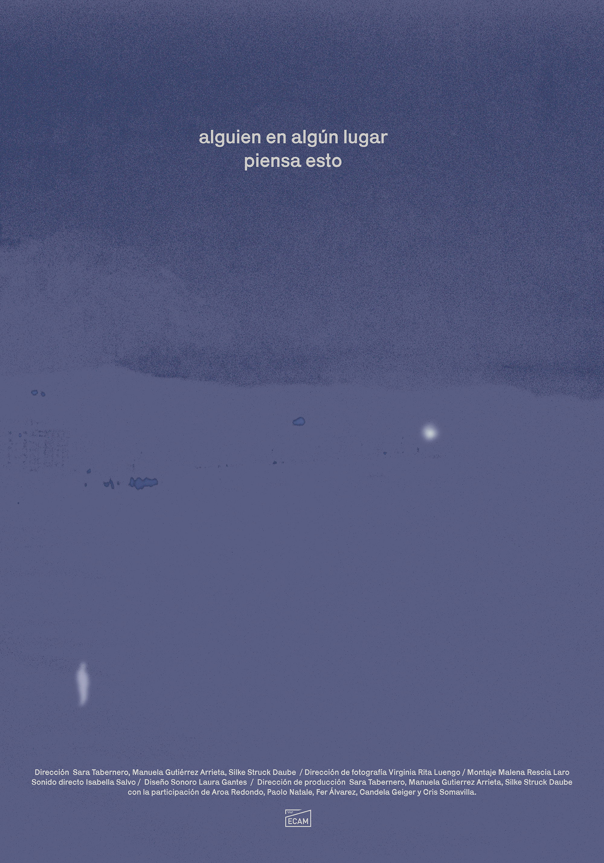 Alguien, en algún lugar, piensa esto (2023) poster