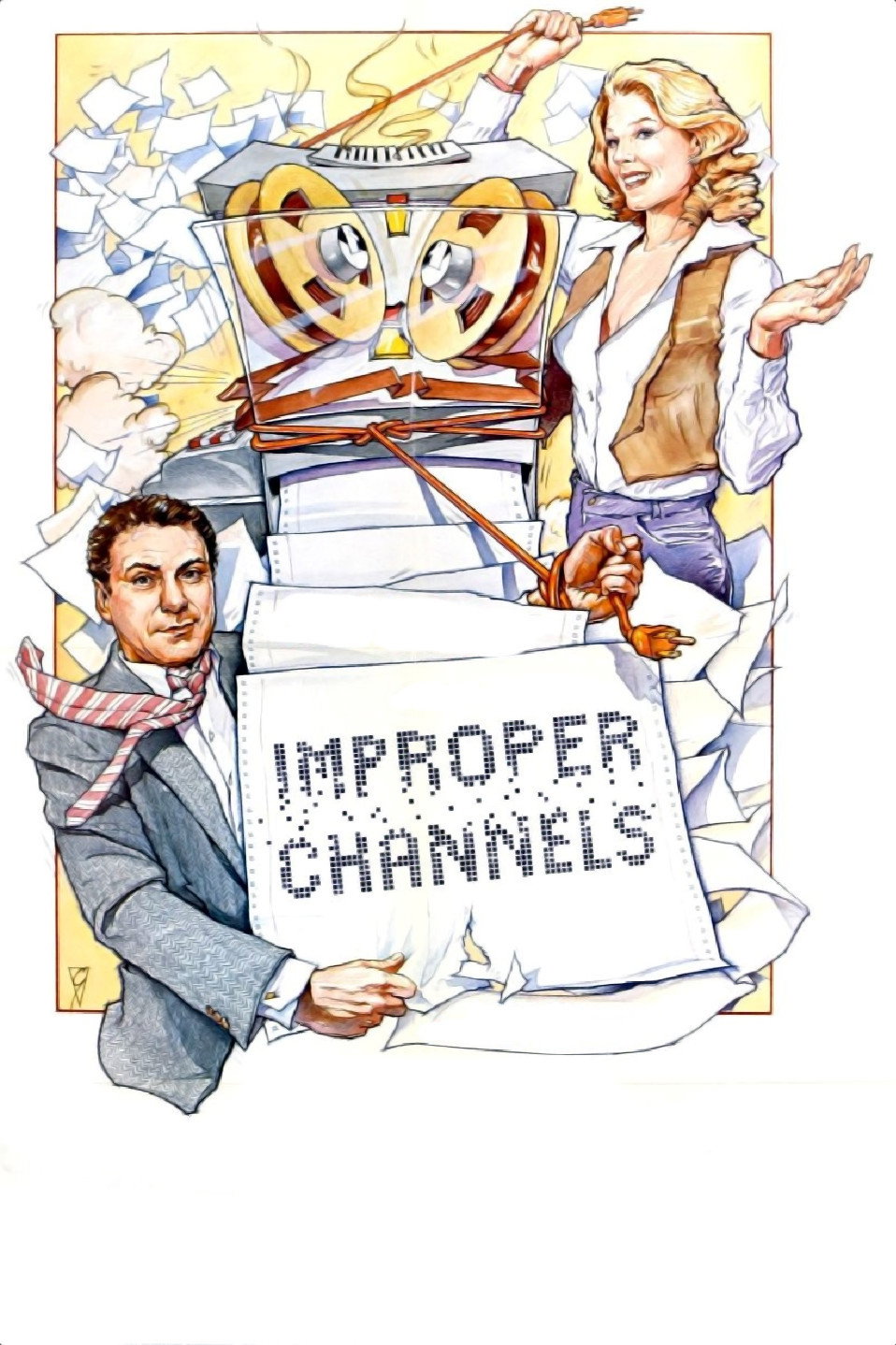 Improper Channels (1981) poster