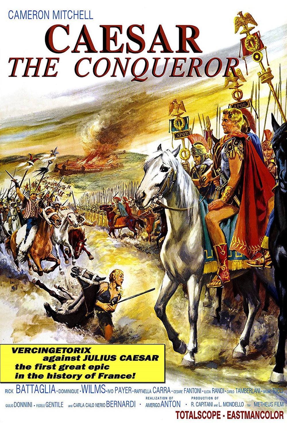 Caesar The Conqueror (1962) poster