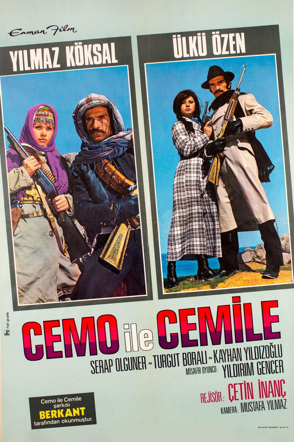 Cemo İle Cemile (1971) poster