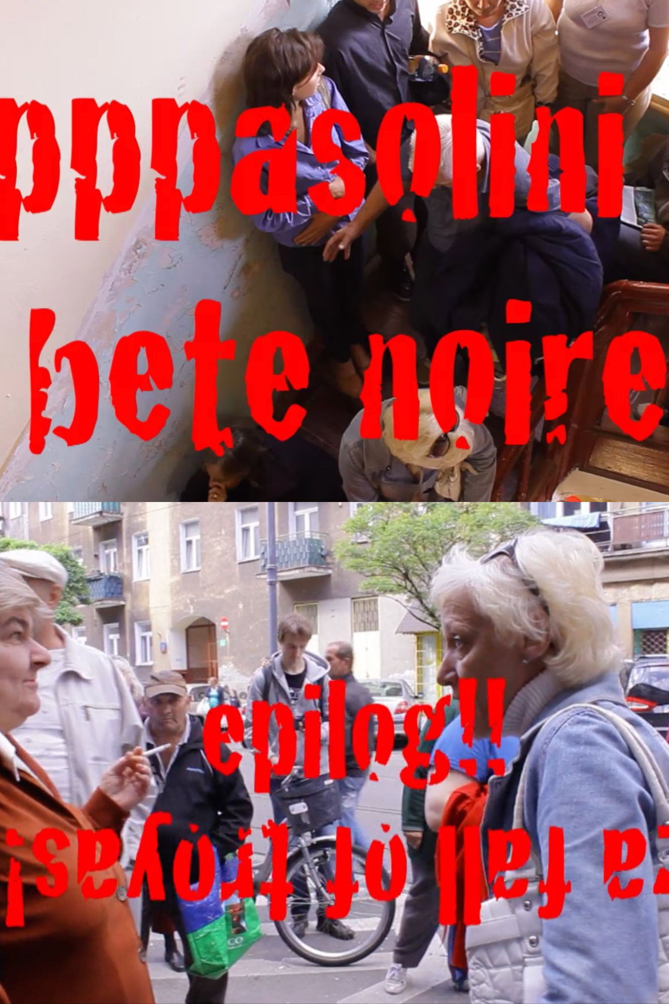 PPPasolini Epilog (2015) poster