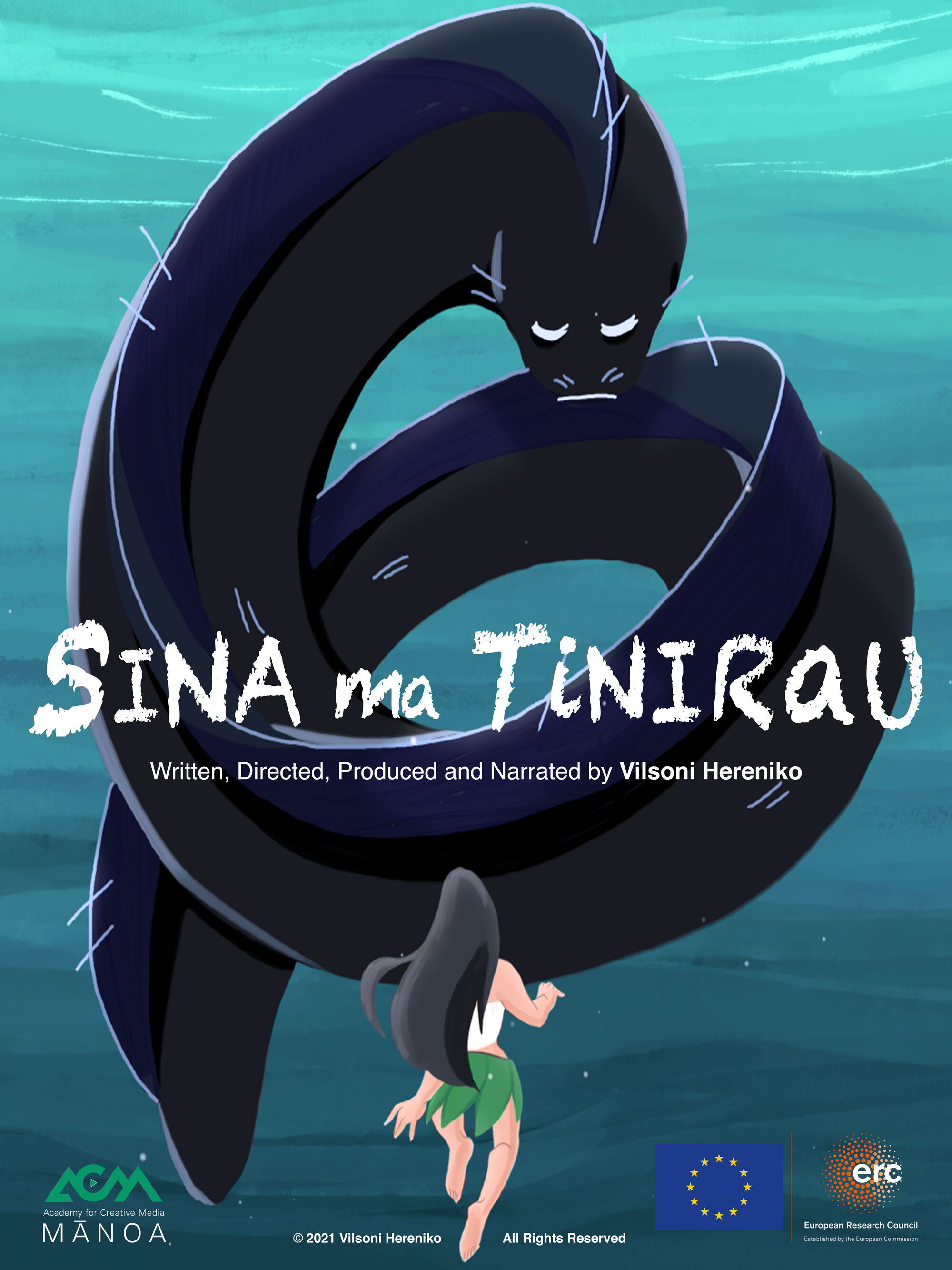 Sina ma Tinirau (2021) poster