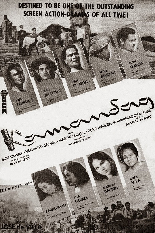 Kamandag (1959) poster