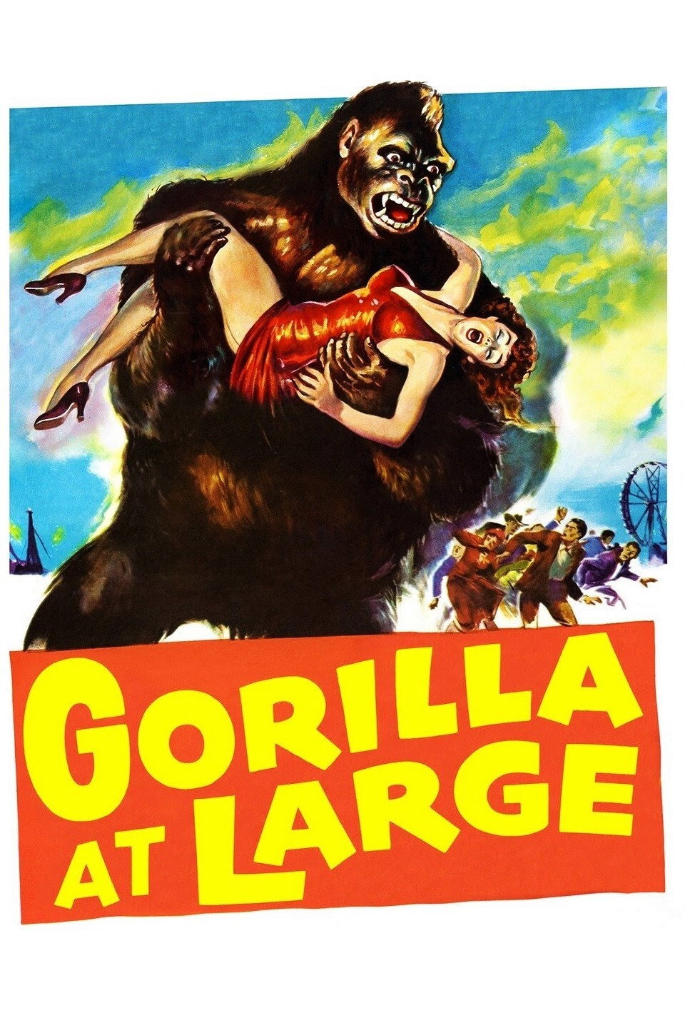 Gorilla at Large (1954) poster