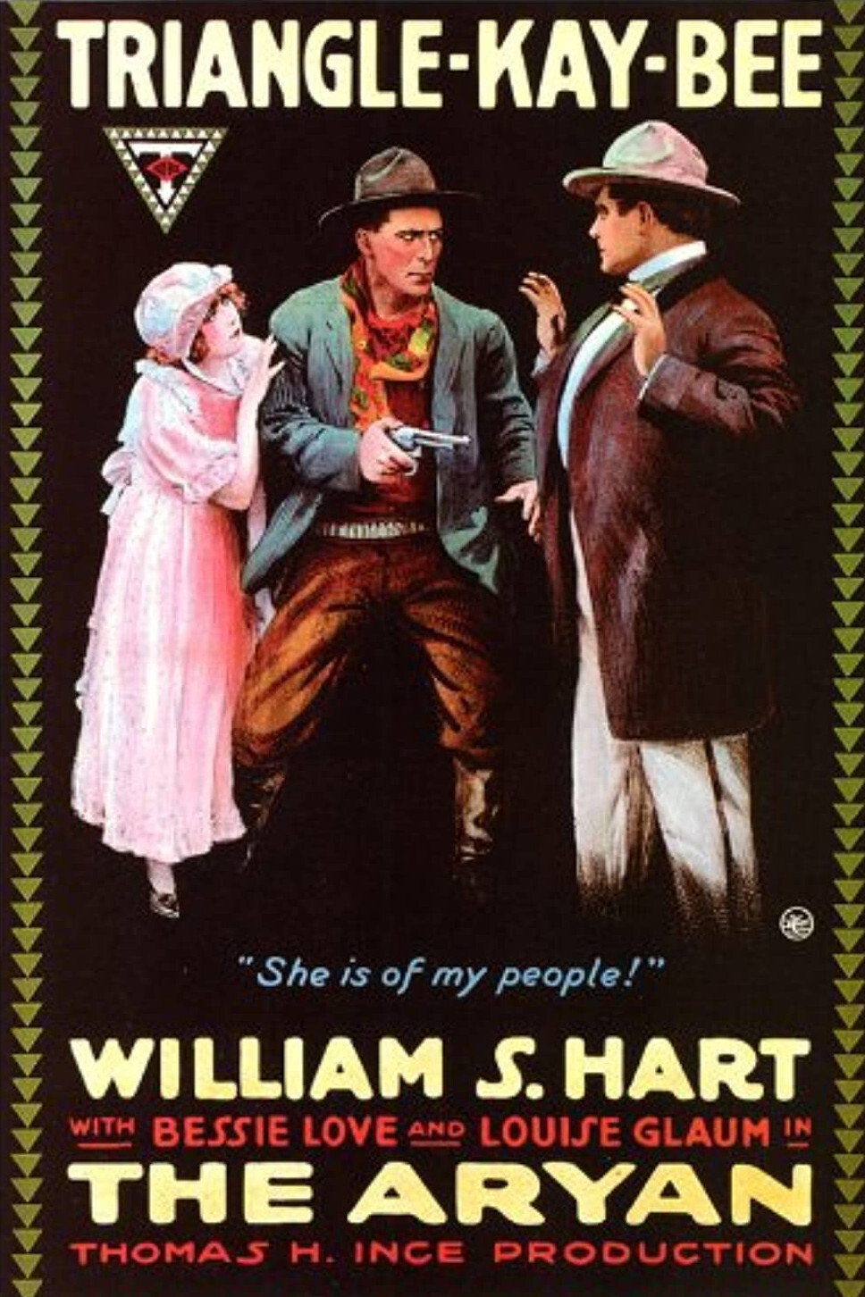 The Aryan (1916) poster