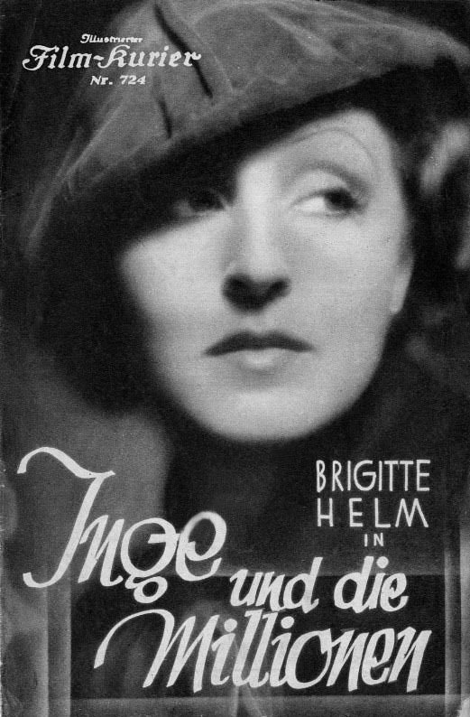 Inge and the Millions (1933) poster