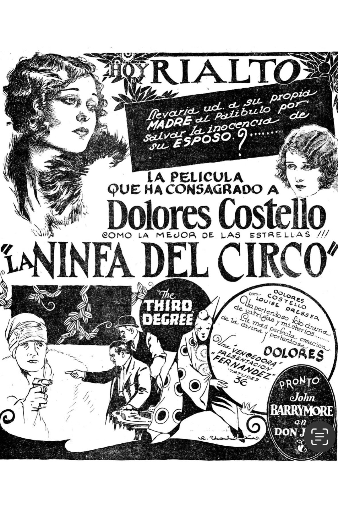The Third Degree (1926) poster