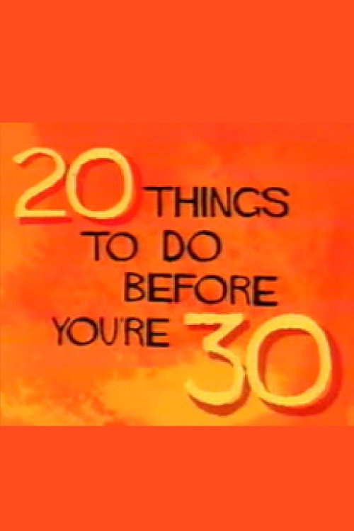 20 Things to Do Before You're 30 (2002) poster