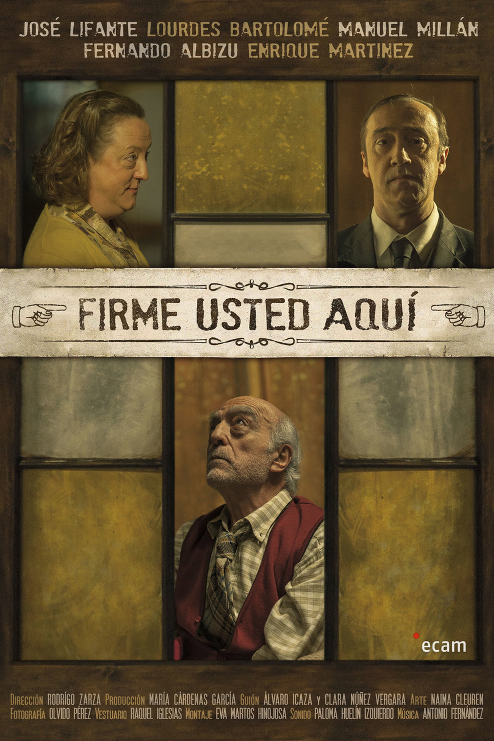 Firme Usted Aquí (2014) poster