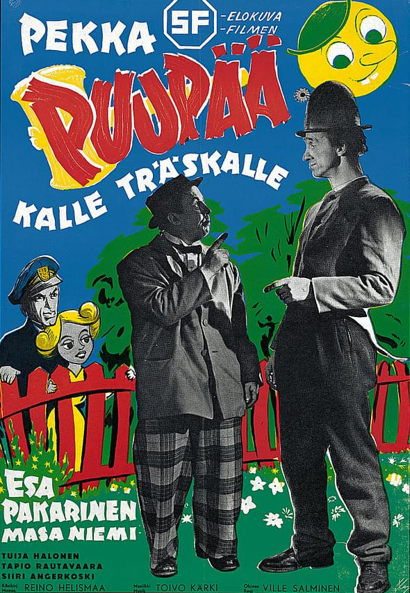 Pekka Puupää (1953) poster