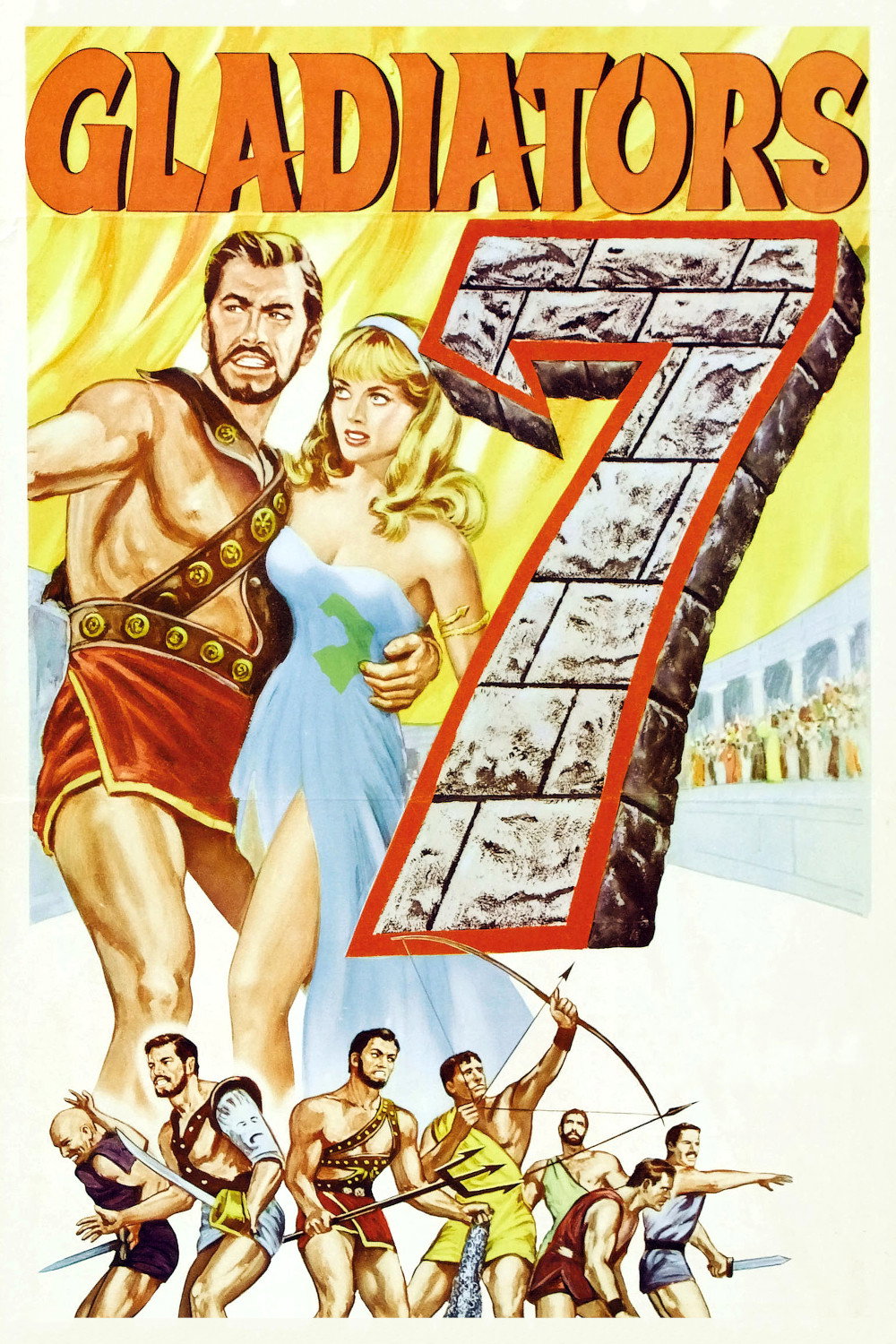 Gladiators 7 (1962) poster
