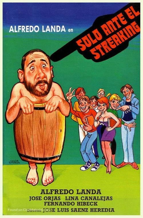 Solo ante el Streaking (1975) poster