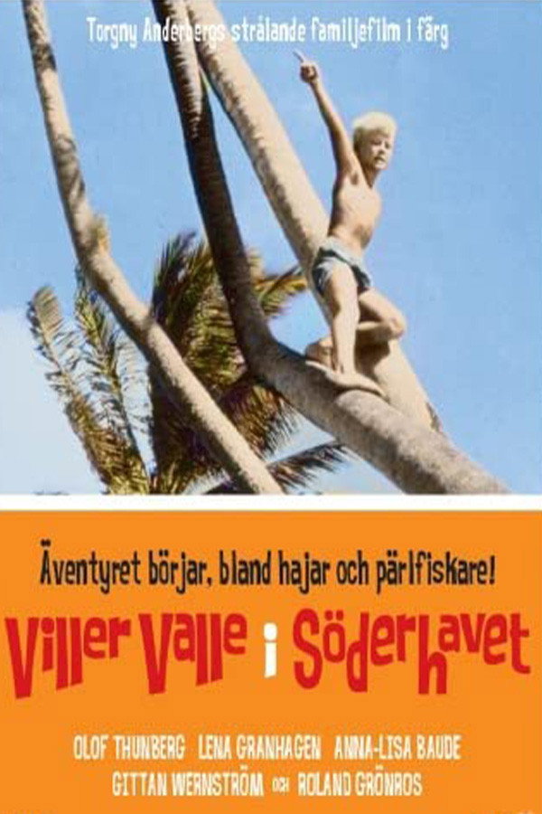 Villervalle i Söderhavet (1963) poster