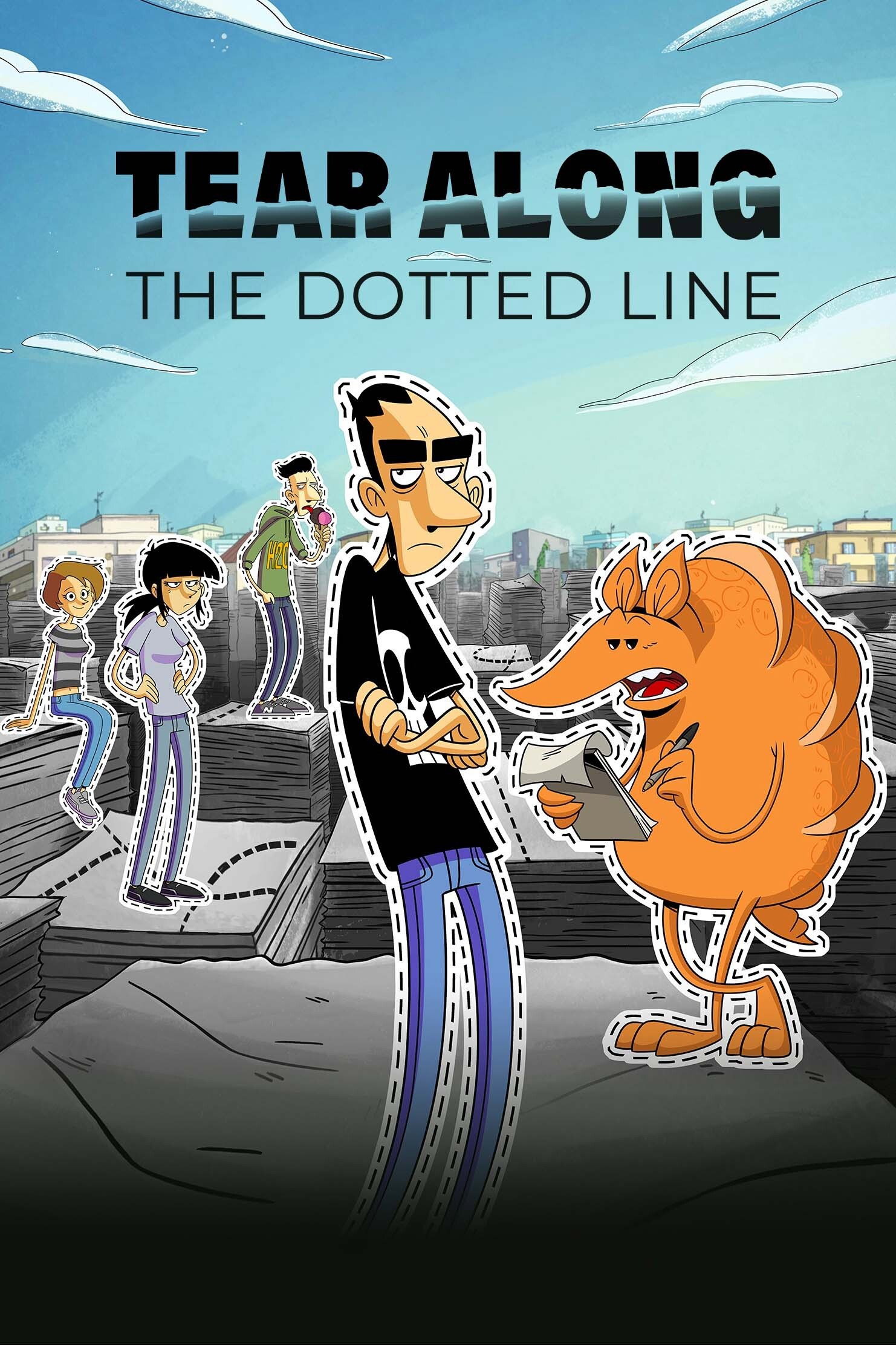 Tear Along the Dotted Line (2021) poster
