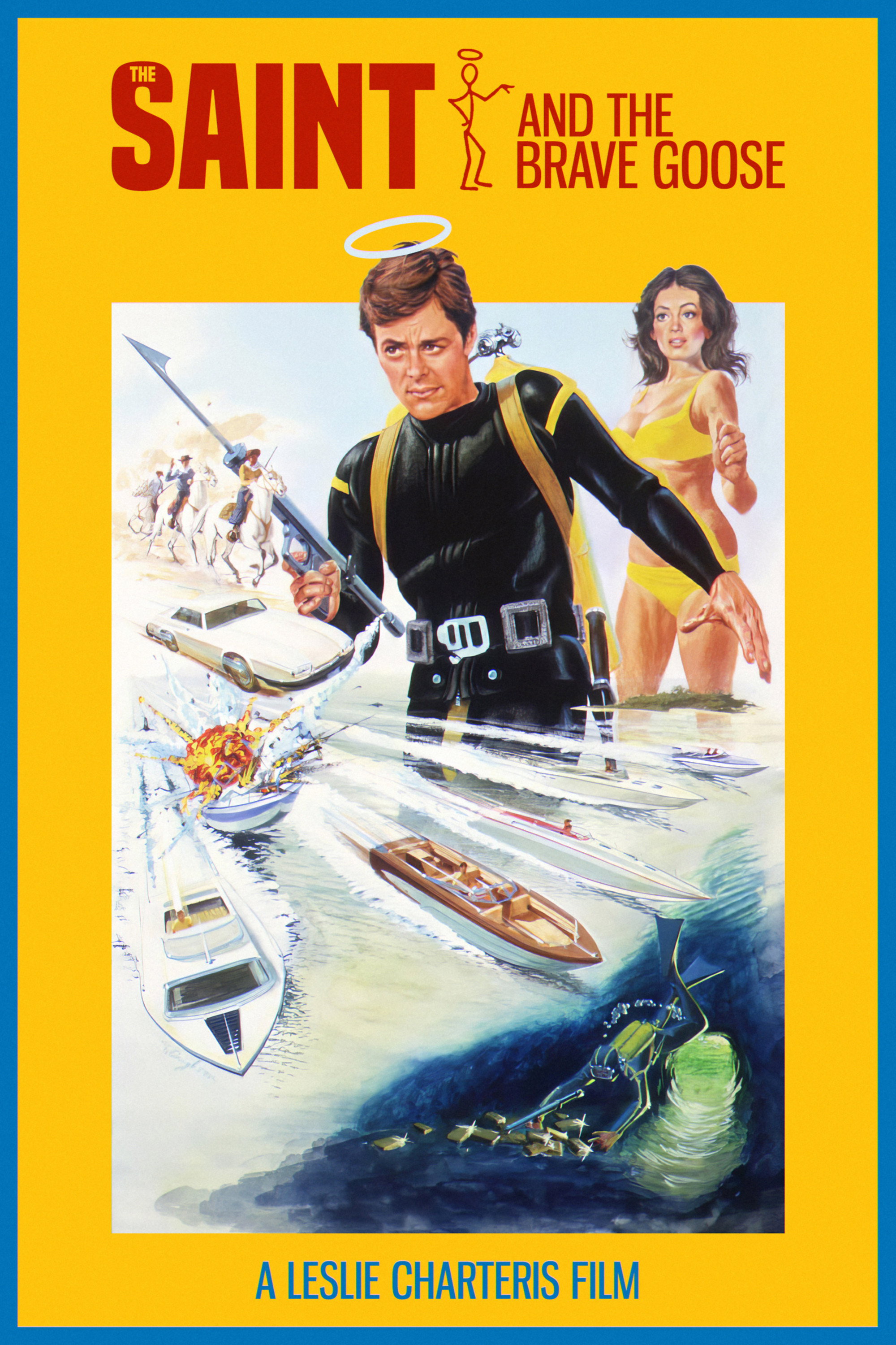 The Saint and the Brave Goose (1979) poster