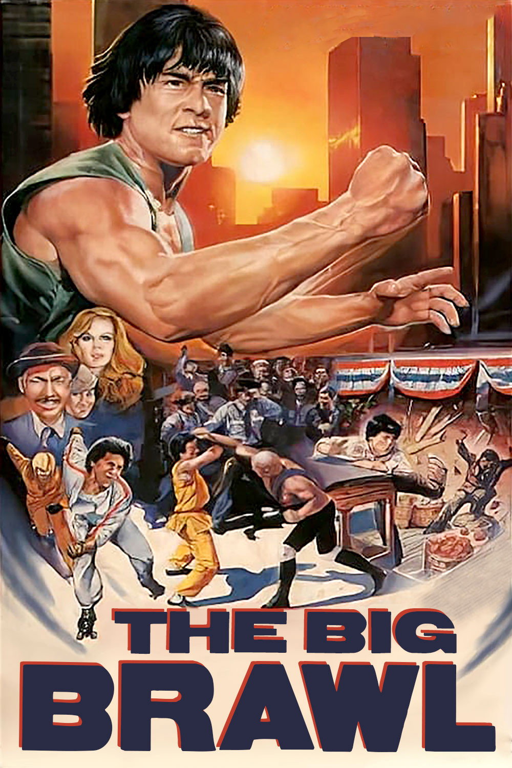The Big Brawl (1980) poster