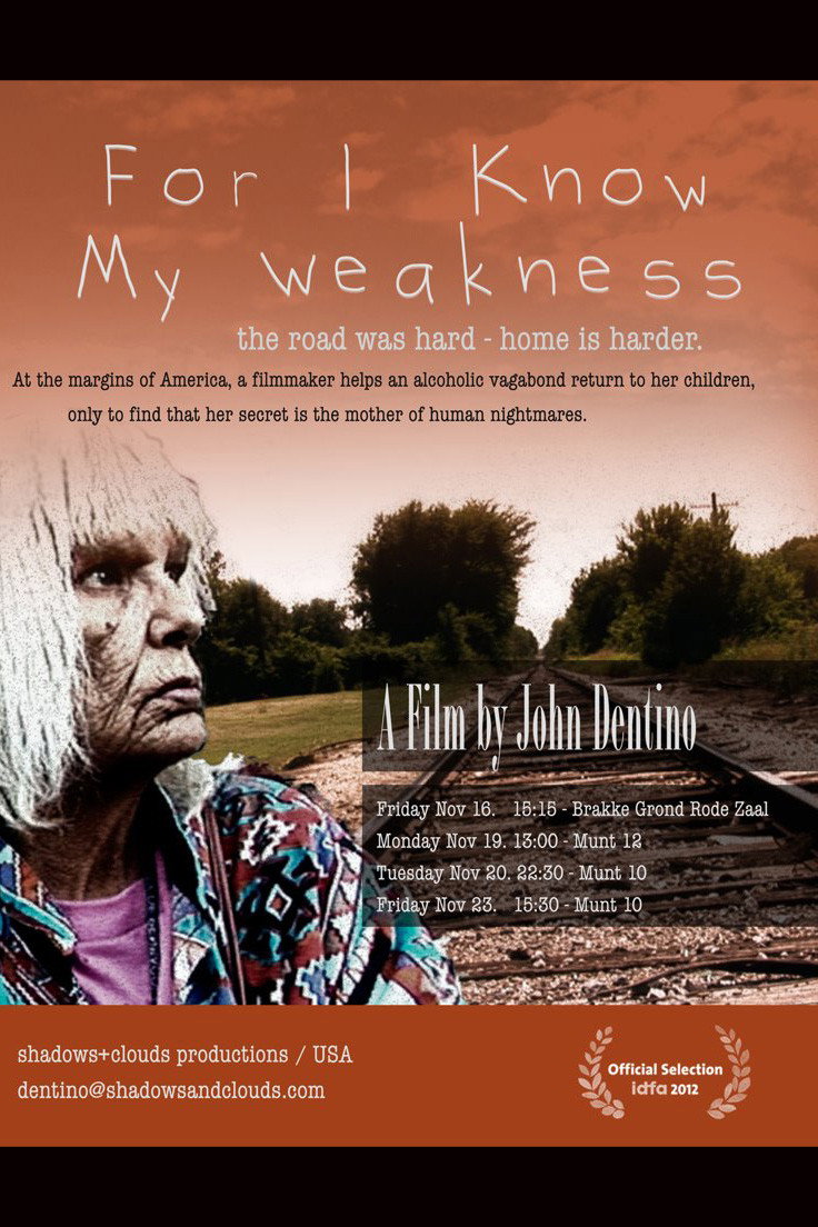 For I Know My Weakness (2012) poster
