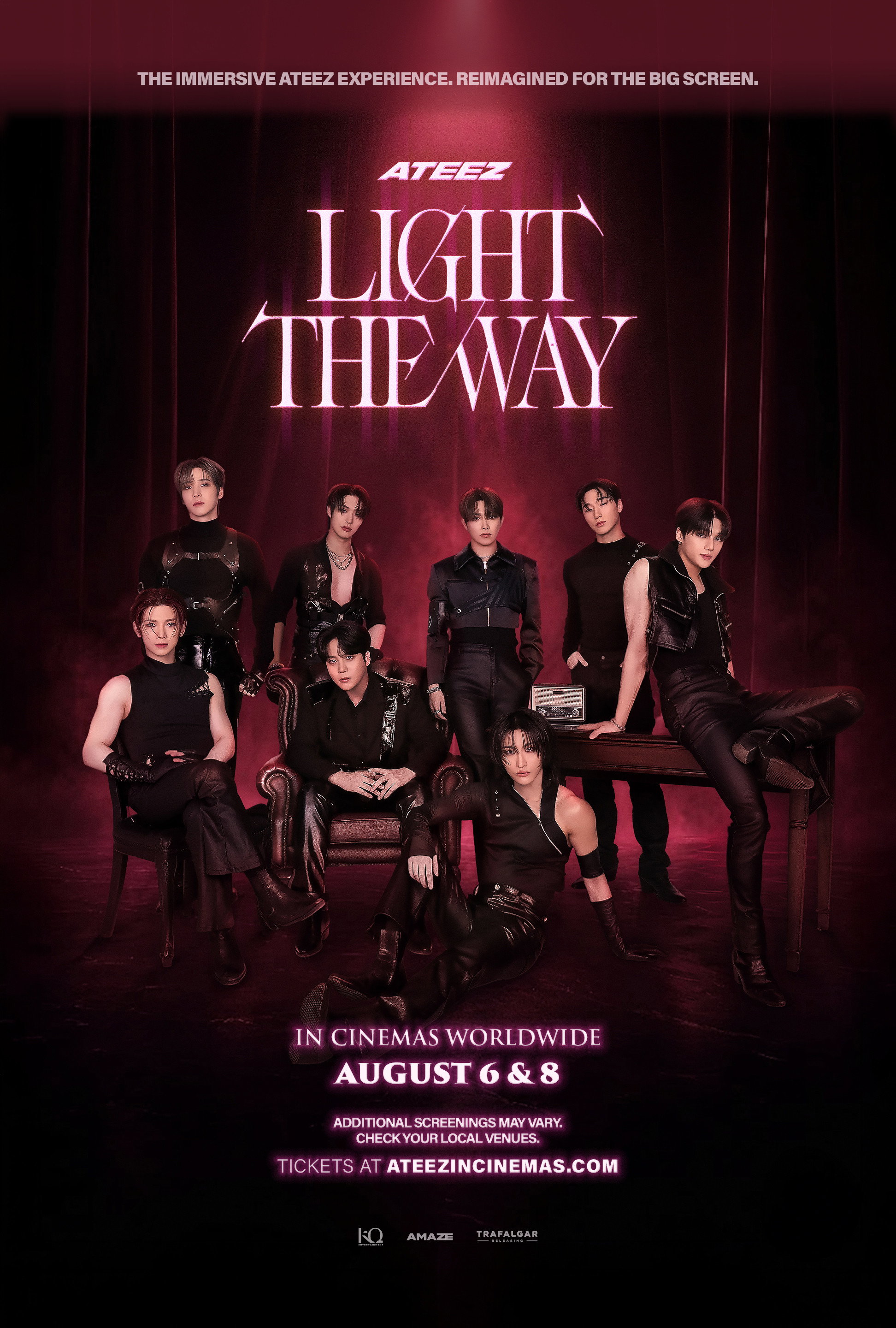 ATEEZ: LIGHT THE WAY IN CINEMAS (2026) poster