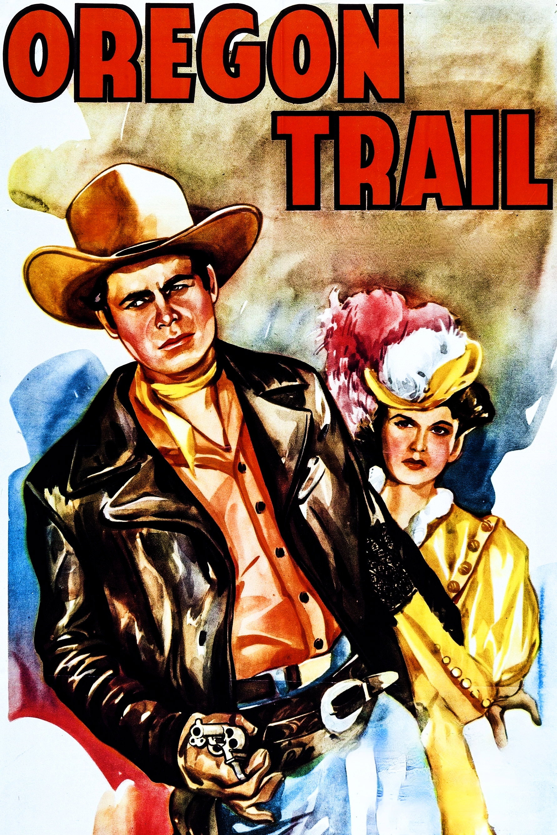 Oregon Trail (1945) poster