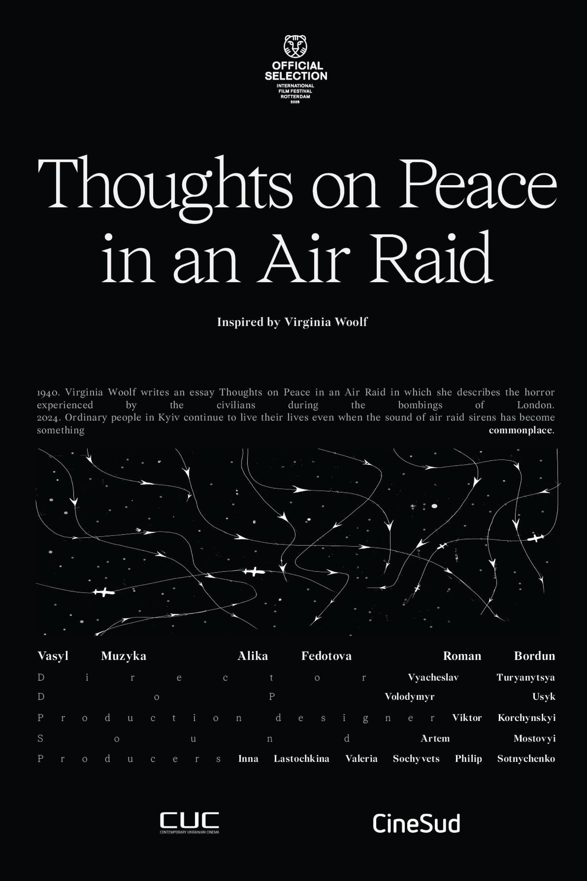 Thoughts on Peace in an Air Raid (2025) poster