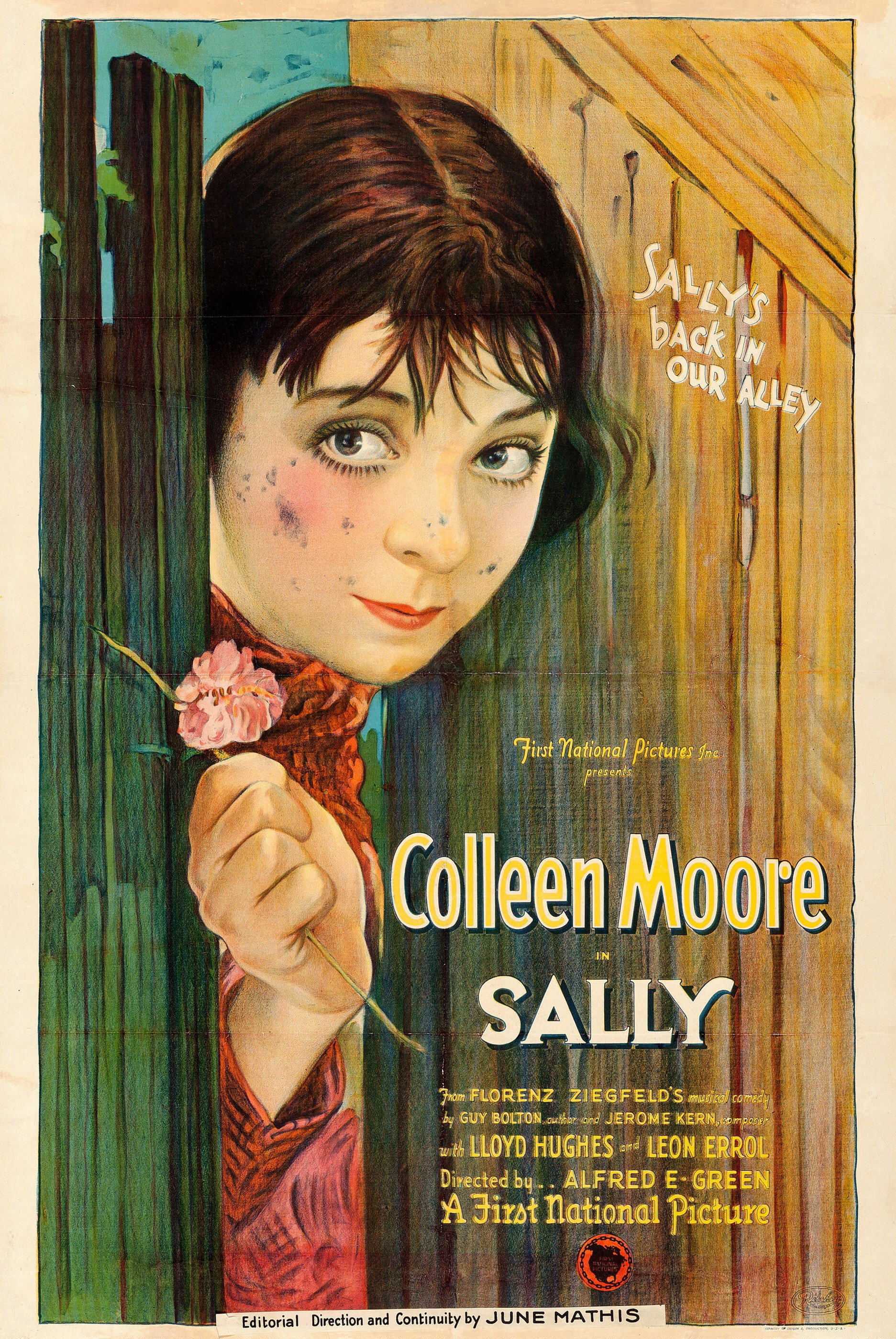 Sally (1925) poster