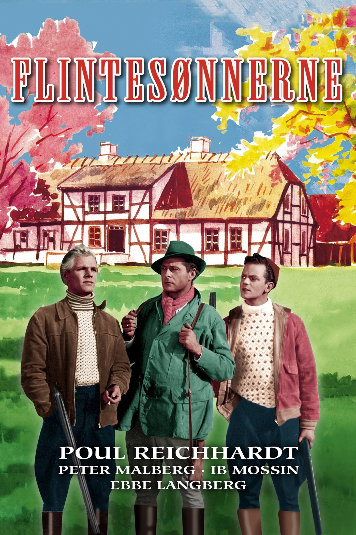 Flintesønnerne (1956) poster