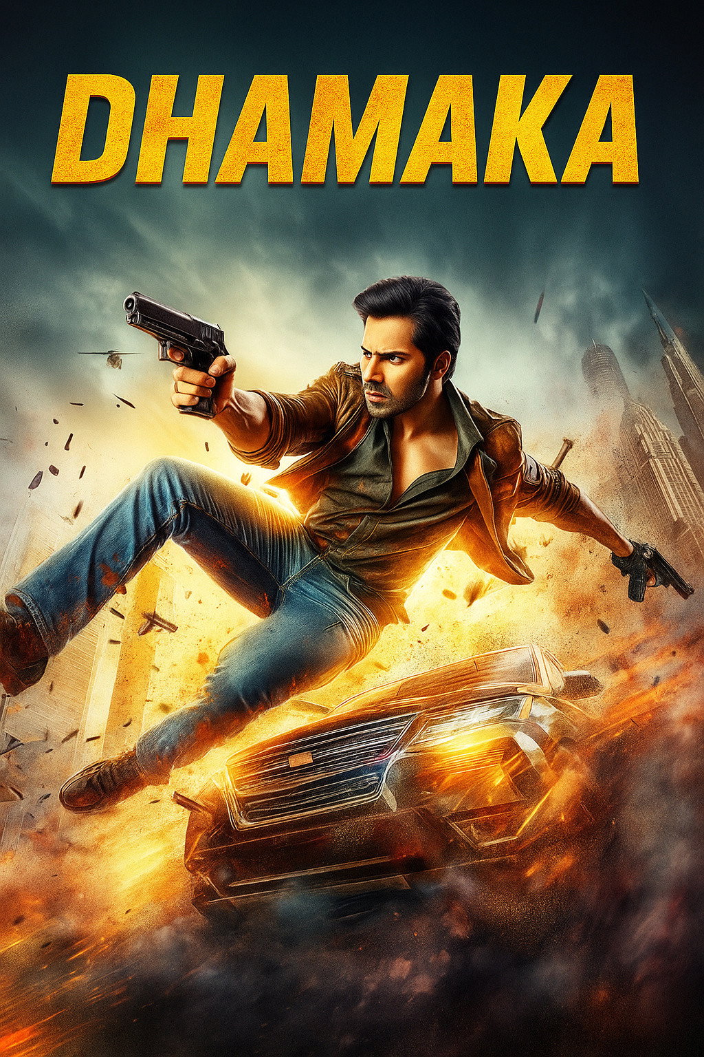 UKV's Dhamaka (2021) poster
