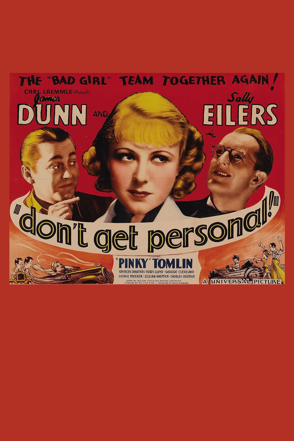 Don’t Get Personal (1936) poster