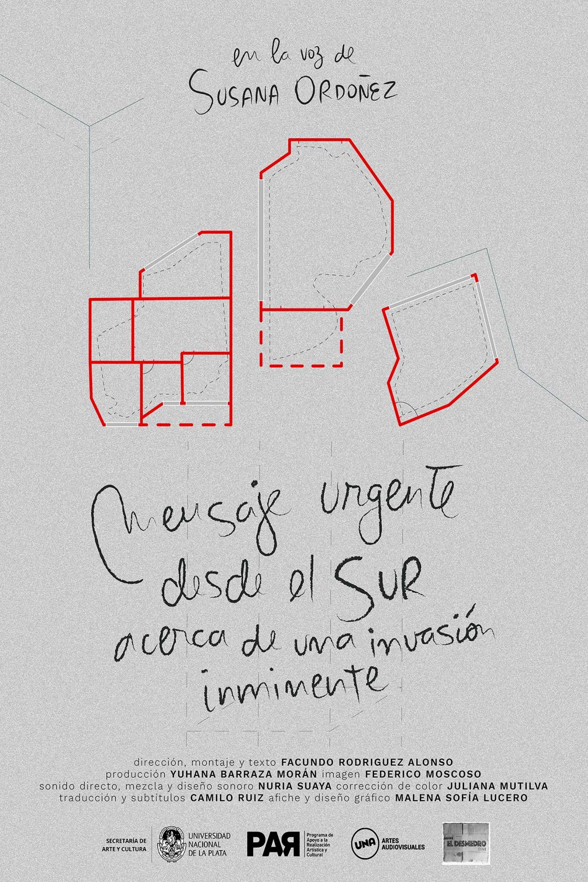 Urgent message from the south about an upcoming invasion (2022) poster